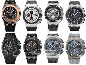 『经典款』Noob factory独家钛金属皇家橡树离岸型系列26400IO.OO.A004CA.01          26400IO.OO.A004CA.02    组合坚固耐用的钛金属表壳❕❕❕