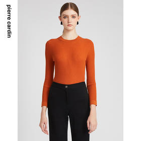 皮尔卡丹女装毛针织衫温柔减龄女多巴胺上衣冬季毛衣P2399K2308Y0
