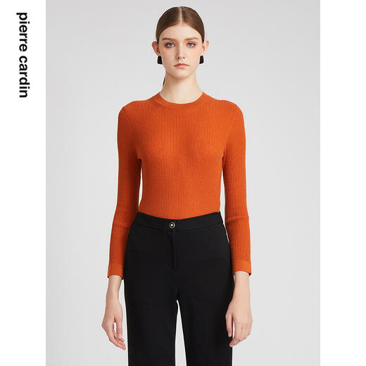 皮尔卡丹女装毛针织衫温柔减龄女多巴胺上衣冬季毛衣P2399K2308Y0
 商品图0