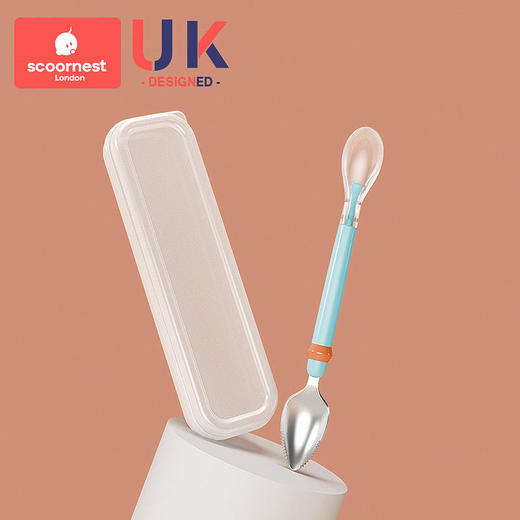 科巢双头刮泥勺婴儿辅食神器宝宝吃苹果泥刮勺子刮水果泥器工具 商品图8