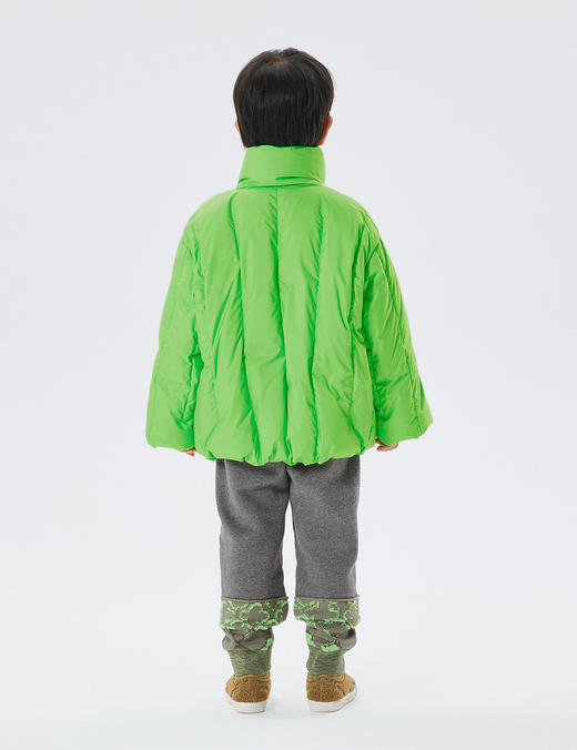 JNBY  22年冬款  时尚拼接束脚长裤  1MBE11000 商品图1