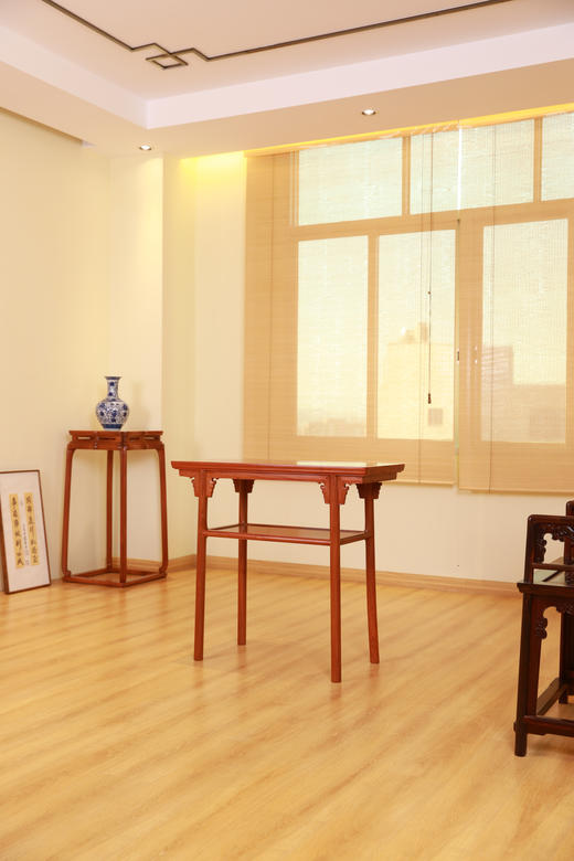 红桥红  家具严选  缅甸花梨（大果紫檀）【恭王府 带屉板小酒桌】 商品图0