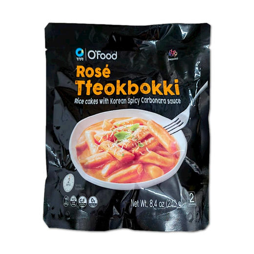 清净园 玫瑰红辣奶油酱炒年糕240g 商品图0