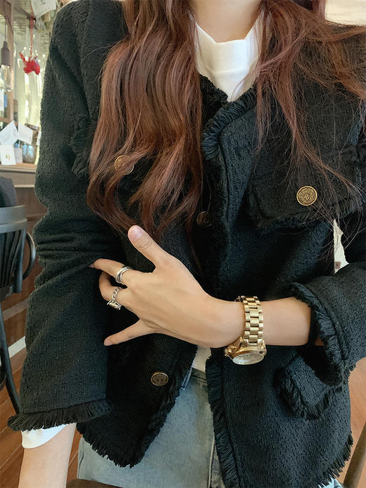 【399元任选2件】秋冬高级感气质小众开衫上衣ins 商品图4