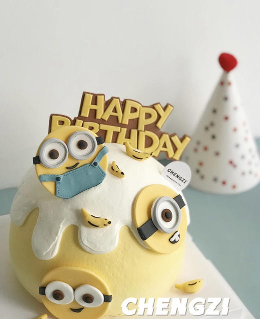 小黄人02蛋糕 商品图0