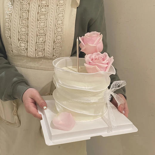 粉玫瑰仙女蛋糕 商品图0