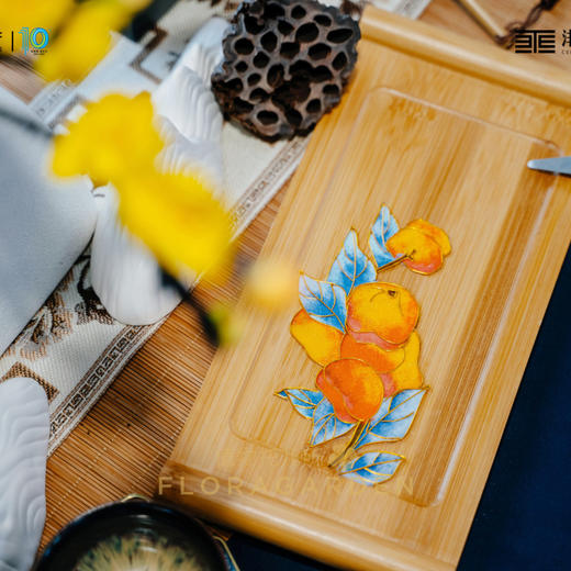 掐丝珐琅茶盘 商品图1