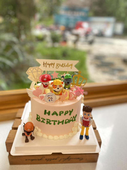 汪汪队立大功奶油蛋糕 下单前请仔细阅读商品详情 商品图0