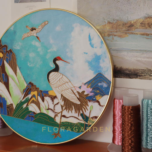 非遗掐丝珐琅画作 商品图4