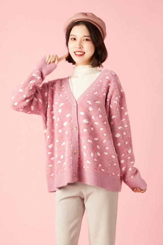 amadella 粉色豹纹波点外套 10690 商品图0