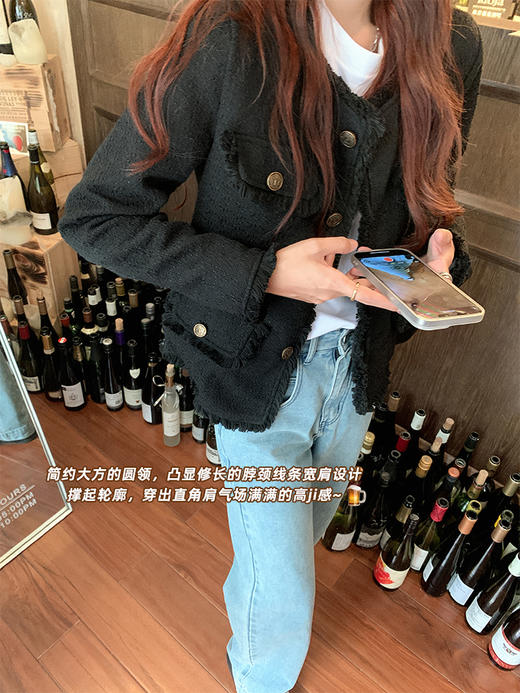 【399元任选2件】秋冬高级感气质小众开衫上衣ins 商品图1