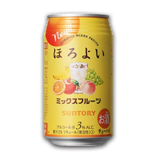 三得利 混合水果味配制酒3% 350ml  商品图0