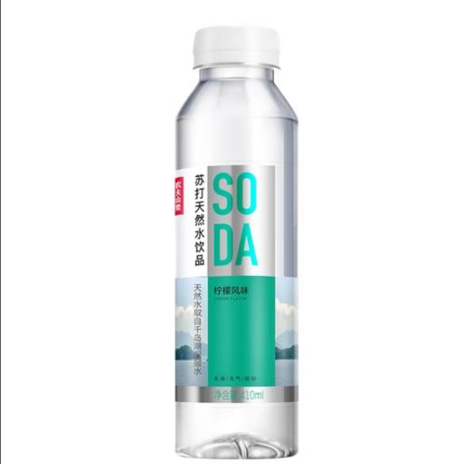 农夫山泉苏打天然水饮品柠檬风味410ml 商品图0