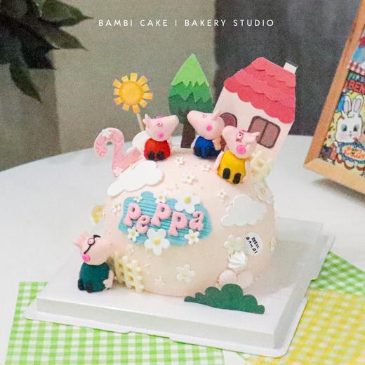 peppa小猪佩奇球形蛋糕 商品图1