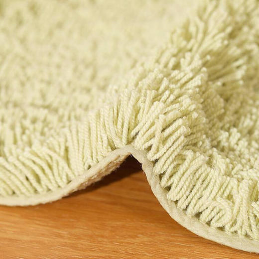 【6F】利快 长毛浴室地垫吸水防滑垫日本进口脚垫门垫 45*65 米色 商品图8