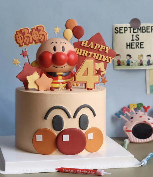 面包超人蛋糕（备注几岁） 商品图0