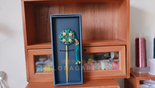 非遗掐丝珐琅发簪 商品图1