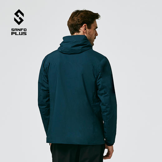 SANFO PLUS 墨玉挂里风衣GENII 男 SJM-22003 商品图2