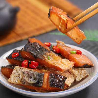 郑赢香煎糍粑鱼600g 商品图0