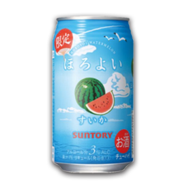 三得利 西瓜味配制酒3% 350ml  
