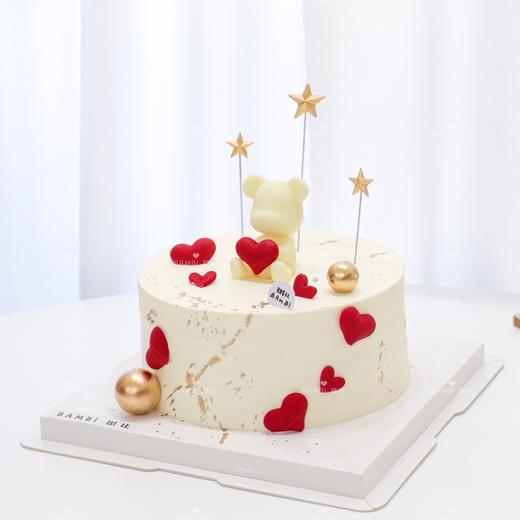 爱心抱抱熊蛋糕 商品图2