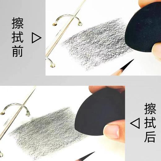素描棉美术海绵球擦笔素描纸笔擦笔揉工具棉擦高光细节晕染可水洗化妆蛋美妆蛋随机颜色1个 商品图6