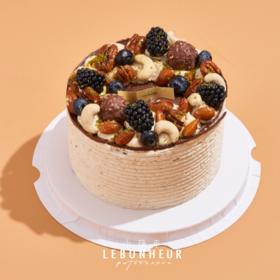 榛子巧克力坚果 · 奶油蛋糕（装饰水果随机）