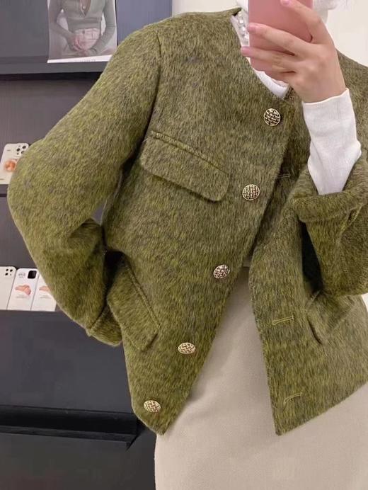 圆领羊毛外套（都市休闲） 商品图0
