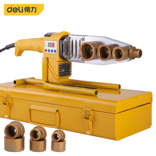 得力DL397800热熔器_32型数显调温800W(黄) 商品图0