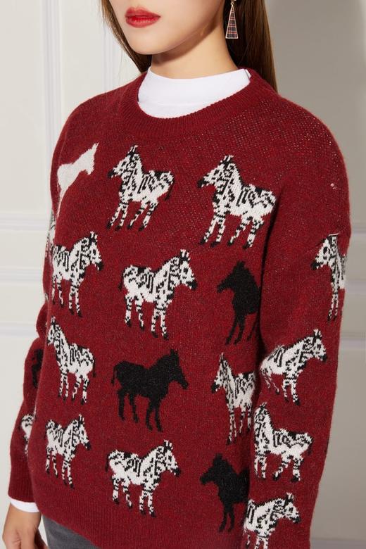 amadella 斑马图案毛衫上衣 10707 商品图2