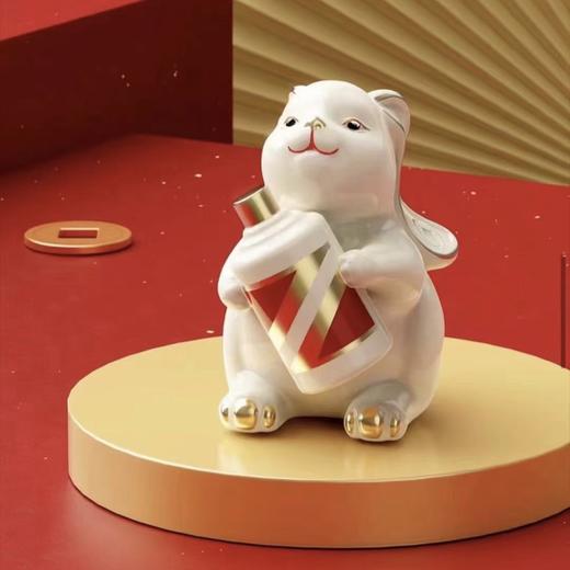 新春纳福季 玉兔迎春碗--贵州茅台酒（飞天） 商品图4