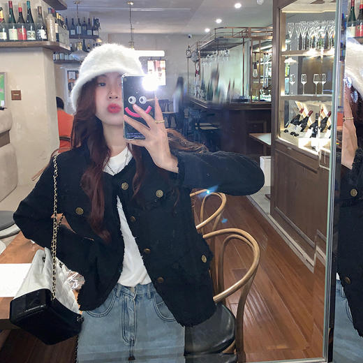 【399元任选2件】秋冬高级感气质小众开衫上衣ins 商品图0