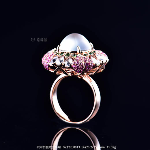 【缤纷】白蛋戒坠两用   GZ12208013 商品图0