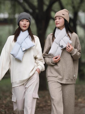 暖和到迷糊！ohsunny羽绒保暖围巾