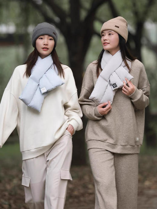 暖和到迷糊！ohsunny羽绒保暖围巾 商品图0