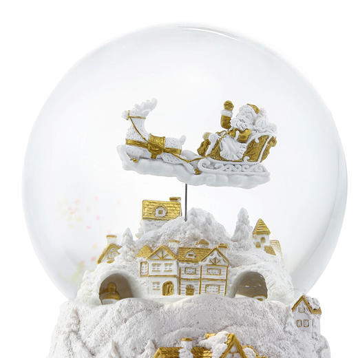 JARLL 120MM 飞天老公公火车过山洞 水球(白金款) 商品图3