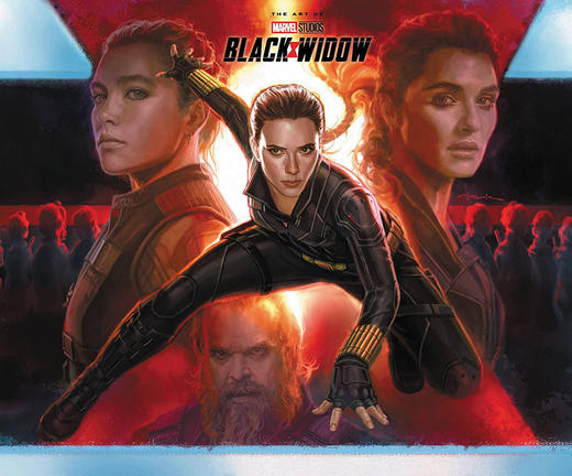 黑寡妇电影艺术设定集 精装艺术画集册 漫威 英文原版 Marvel's Black Widow: The Art of the Movie 商品图0