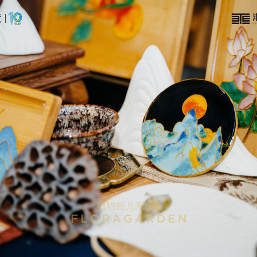 掐丝珐琅茶盘 商品图2