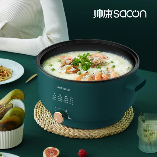 sacon 电火锅 内胆不粘锅 一锅多用 商品图3