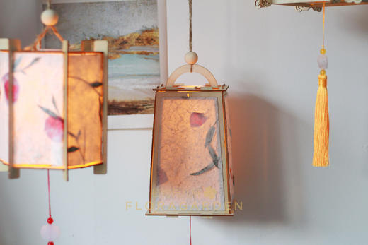 押花台灯 商品图5