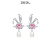 ZEGL设计师小甜兔系列兔子耳环女轻奢高级感人造珍珠耳钉银针耳饰 商品缩略图0