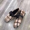 IUIU SECOND 小香风菱格车线毛毛鞋保暖乐福鞋女冬 U21CM36491 商品缩略图1