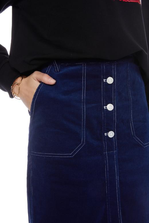 SUMMER & SAGE 蓝色直筒半身裙 4695 商品图3