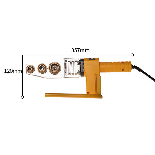 得力DL82032热熔器_32型机械控温800W(黄) 商品图2
