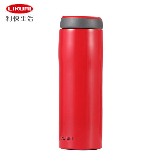 【6F】利快新品利快保温杯vono Guard卫士保暖杯（温显)500ml 红色 商品图0