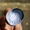 禾器花语玉华盖置耐热玻璃高端盖子配件茶具高档手工摆件盖托 商品缩略图0