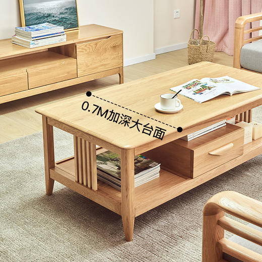 喜梦宝茶几小户型客厅北欧茶台现代简约茶桌 商品图2