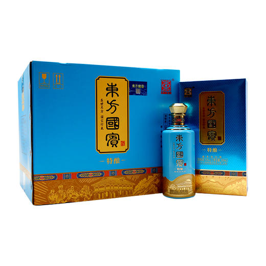 东方国宾 53度酱香型白酒 500ml 蓝色 贵州茅台镇 自饮送礼口粮酒 商品图5