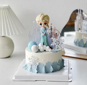 艾莎公主蛋糕