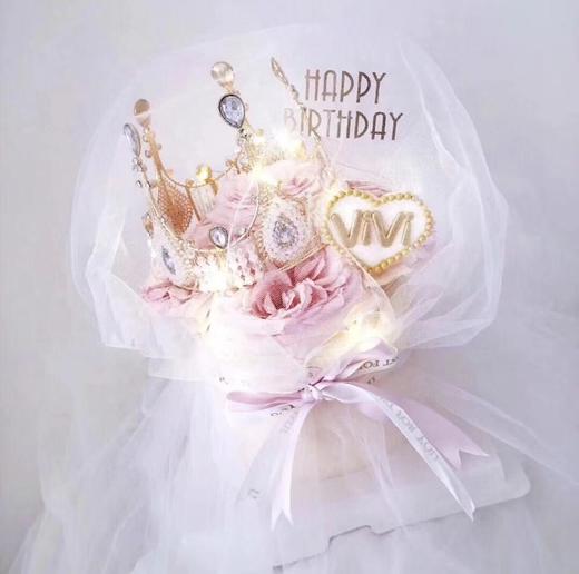 女神鲜花皇冠蛋糕 商品图0